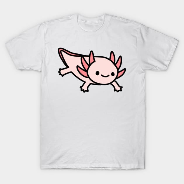 Axolotl T-Shirt by cmxcrunch